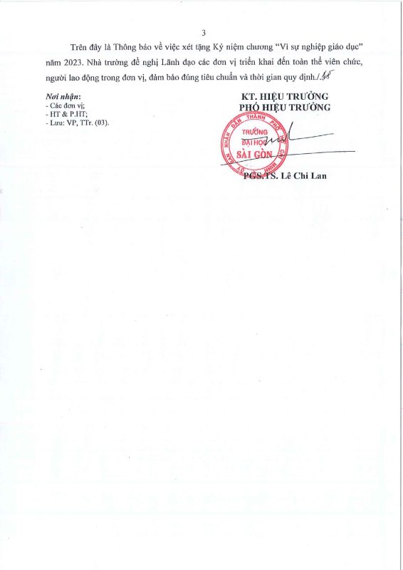 Khoa Giáo dục – Trường Đại học Sài Gòn