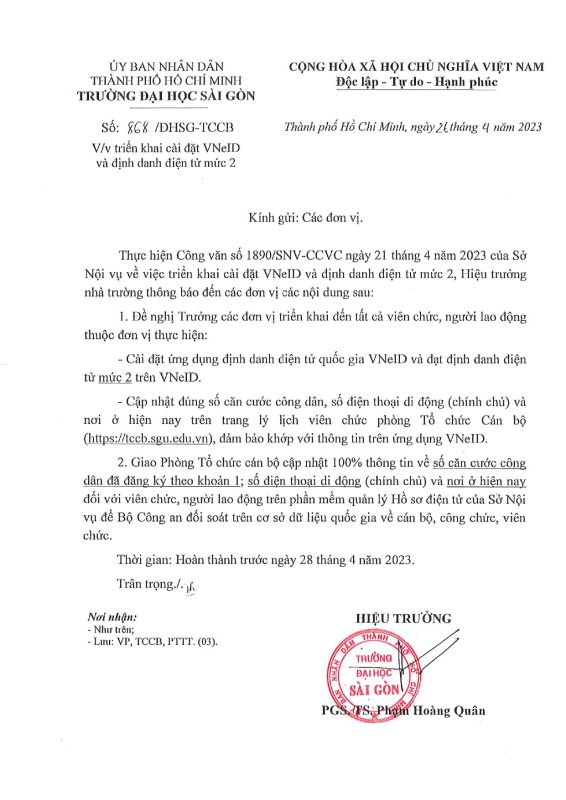 Khoa Giáo dục – Trường Đại học Sài Gòn