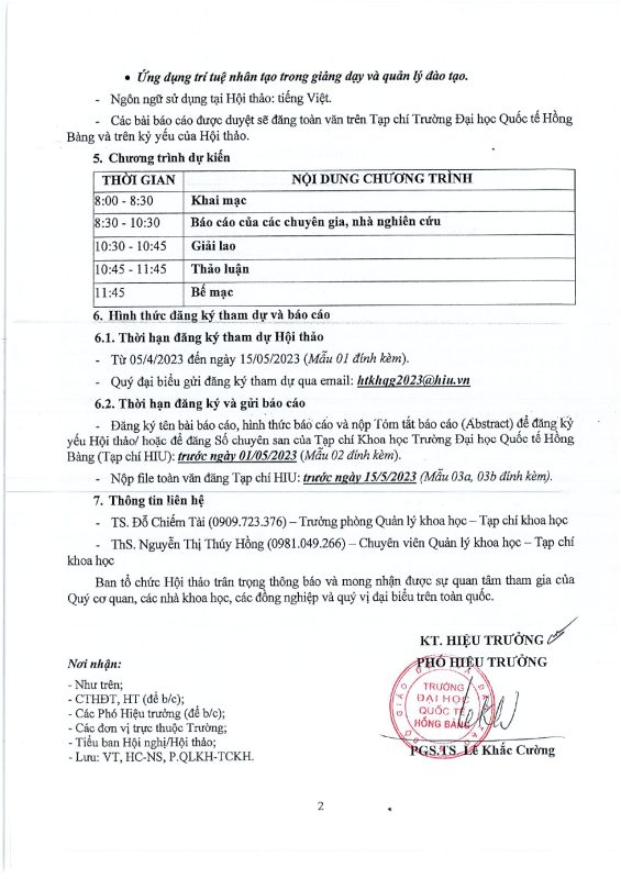 Khoa Giáo dục – Trường Đại học Sài Gòn