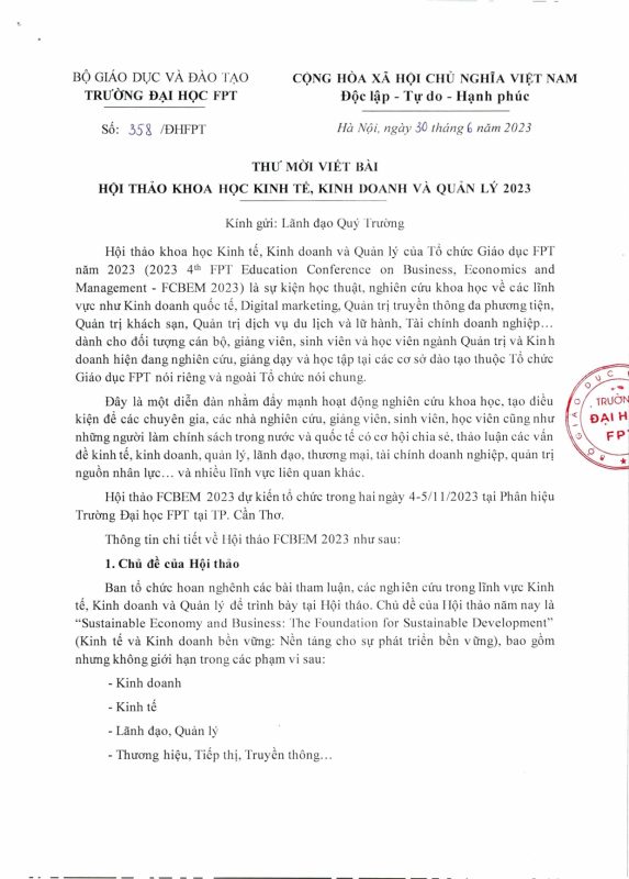 Khoa Giáo dục – Trường Đại học Sài Gòn