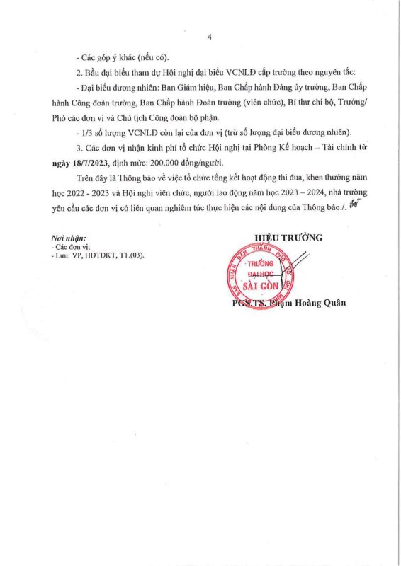 Khoa Giáo dục – Trường Đại học Sài Gòn