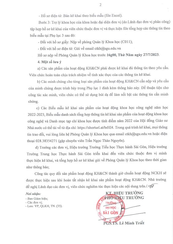 Khoa Giáo dục – Trường Đại học Sài Gòn