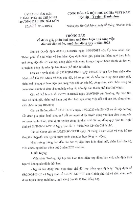 Khoa Giáo dục – Trường Đại học Sài Gòn
